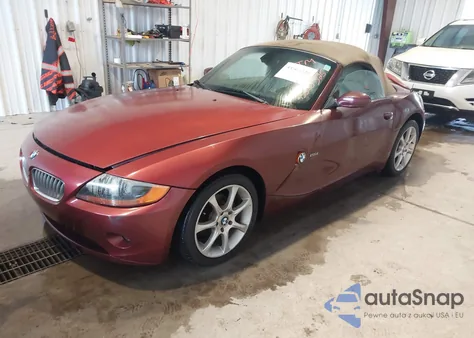 2004 BMW Z4 2.5I из США, поврежденный, VIN 4USBT335X4LS53530